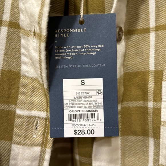 Universal Thread🍁Plaid Flannel🍁NWT - Picture 6 of 6